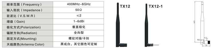 2.4G手機WIFI天線